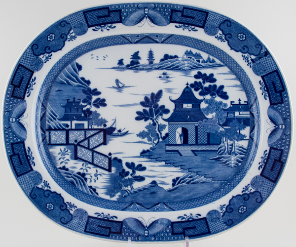 Meat Dish or Platter large c1800